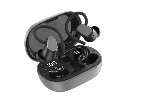 Aviks Pulse ear-hook earbuds with ANC