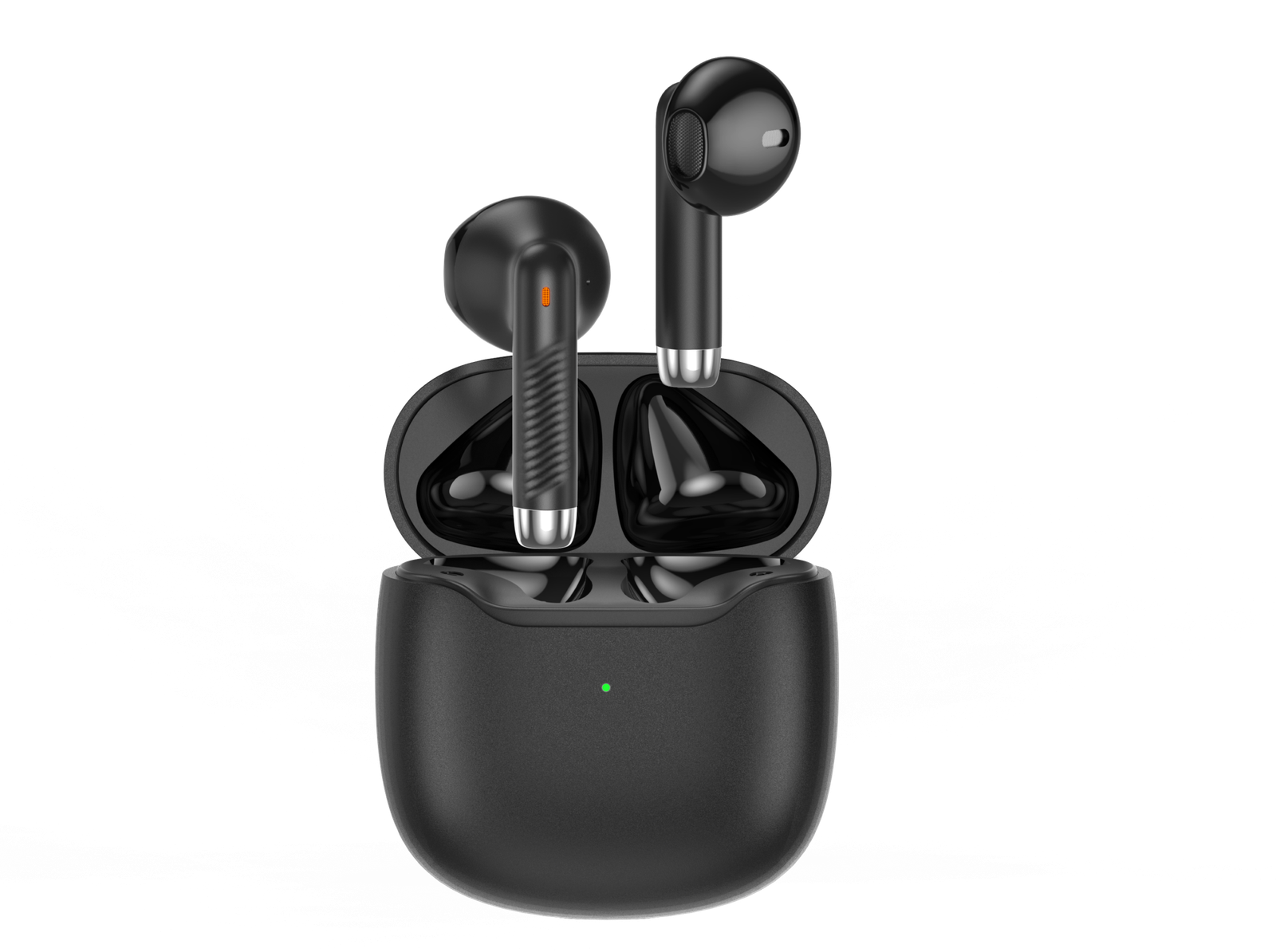 Aviks Sport ear-hook earbuds with LED display case